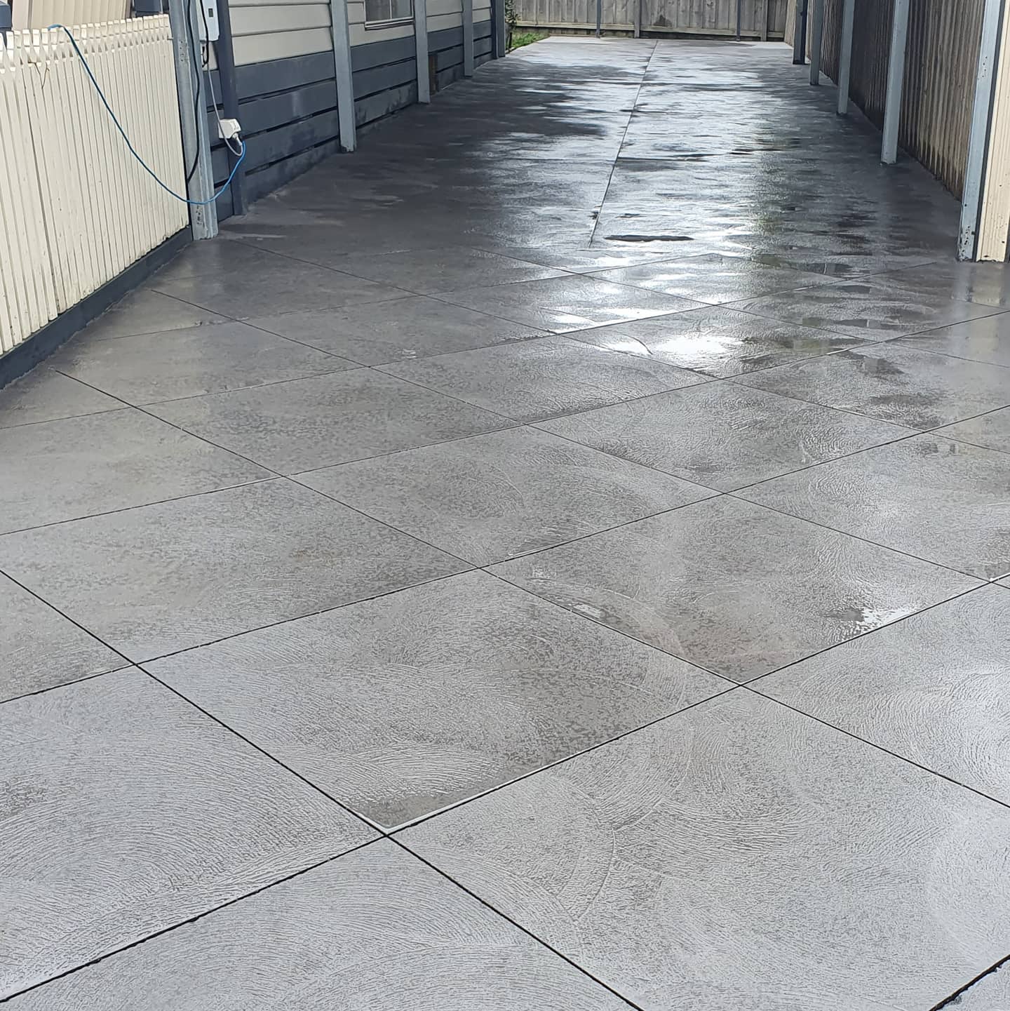 Design cut concrete floor